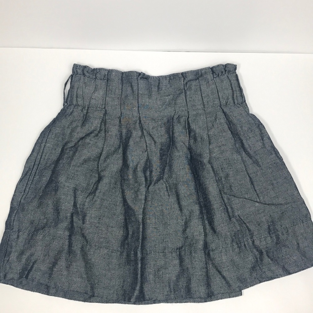 Forever 21 shiny blue skirt